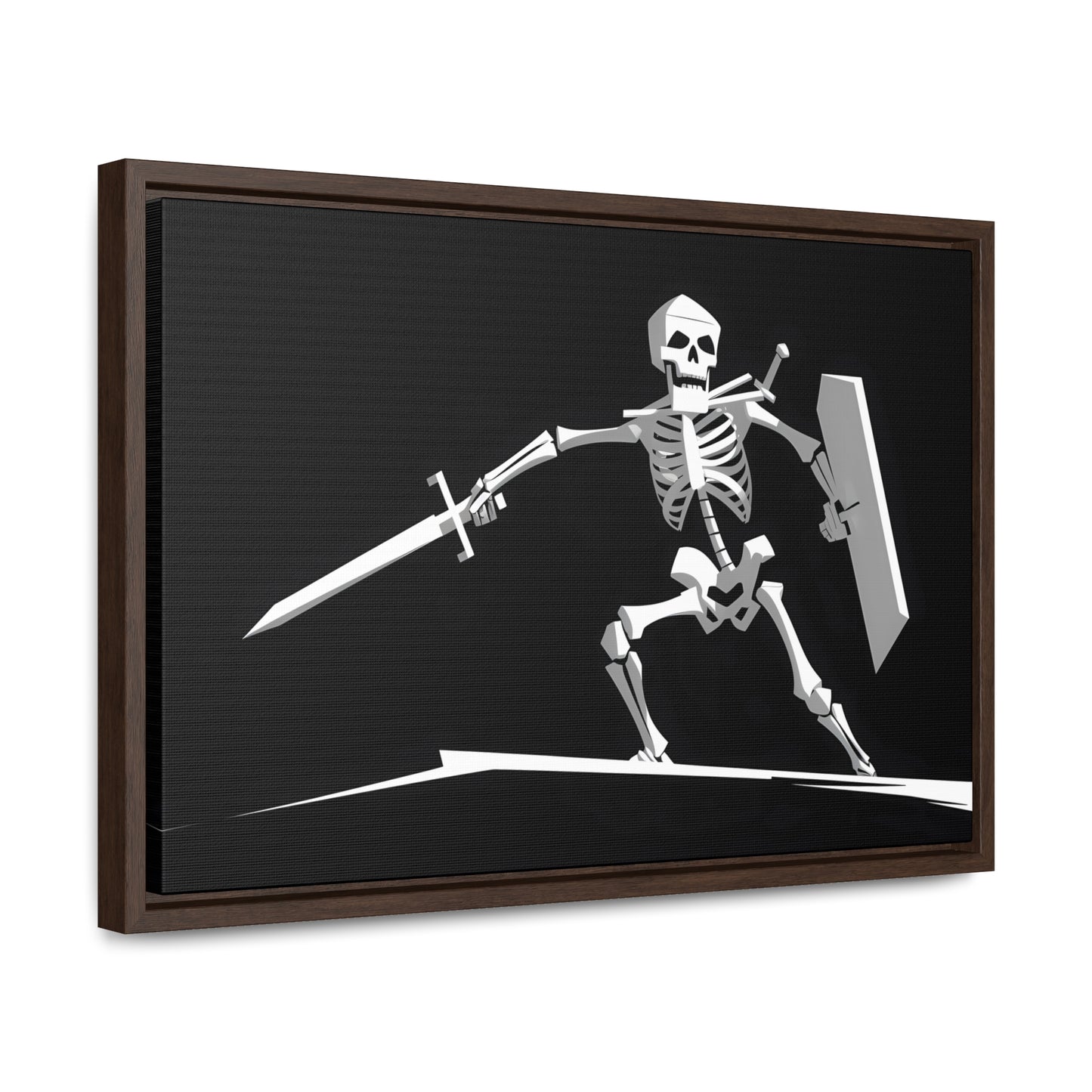 The Undead Sentinel - Gallery Canvas Wraps, Horizontal Frame