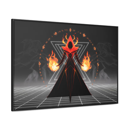 Eternal Pyromancer - Gallery Canvas Wraps, Horizontal Frame