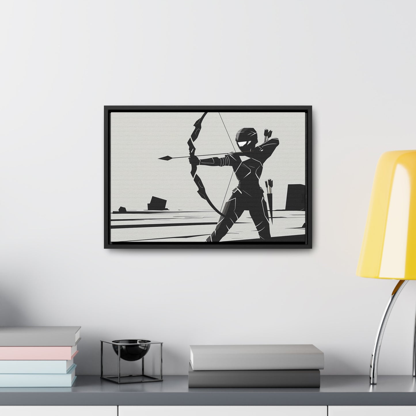 Silent Hunter - Gallery Canvas Wraps, Horizontal Frame