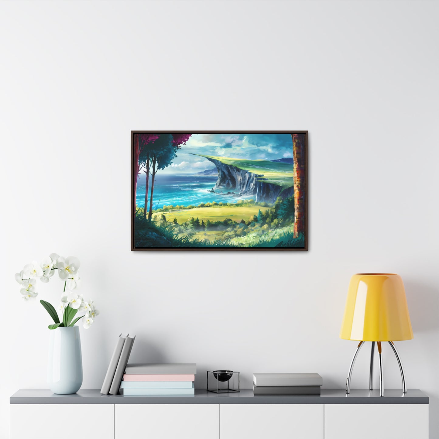 Edge of the Horizon - Gallery Canvas Wraps, Horizontal Frame