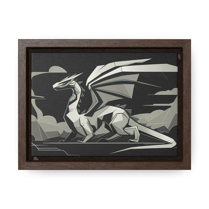 Shadow of the Silver Dragon - Gallery Canvas Wraps, Horizontal Frame