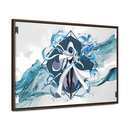 Ethereal Sentinel of the Tides - Gallery Canvas Wraps, Horizontal Frame