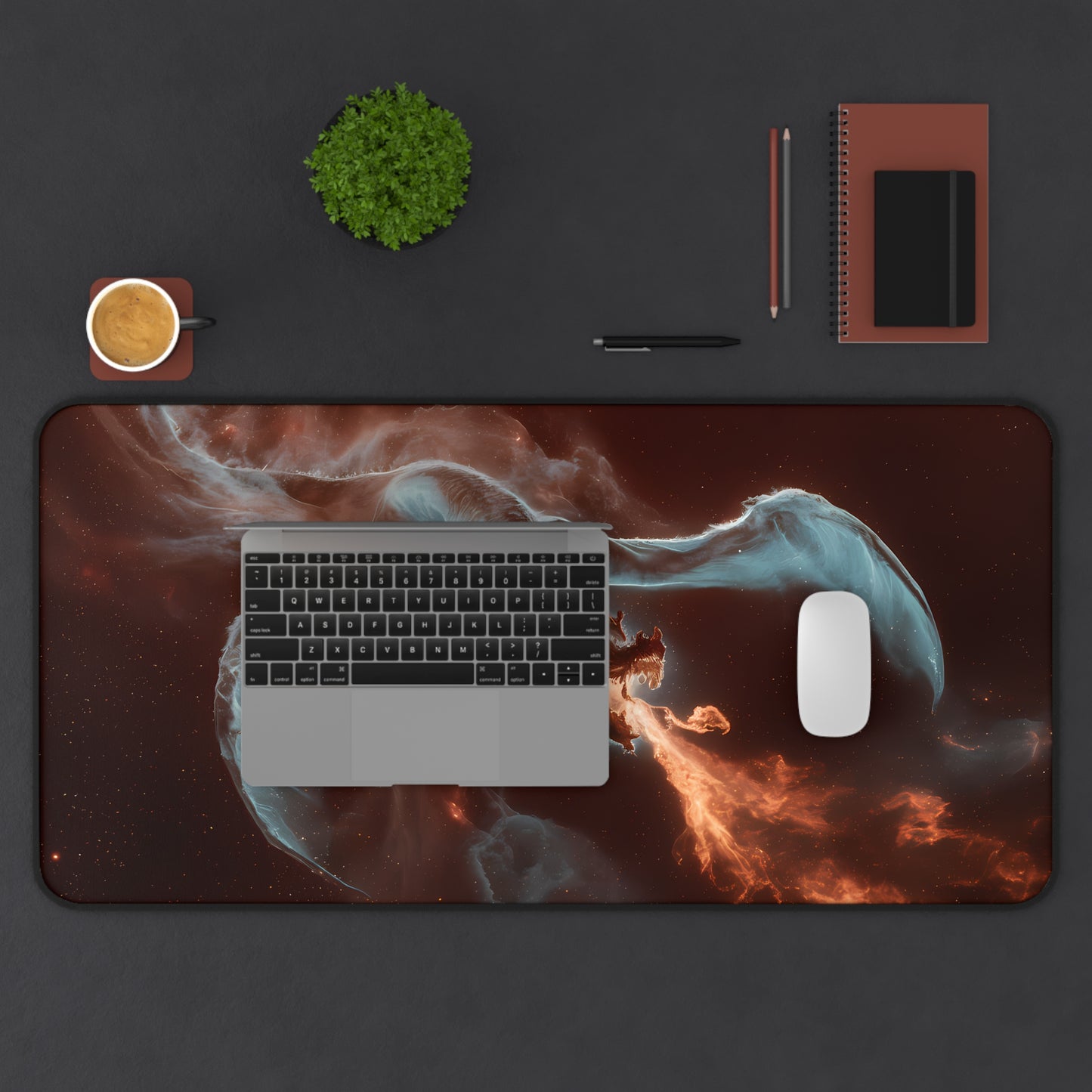 Space Dragon - Desk Mat