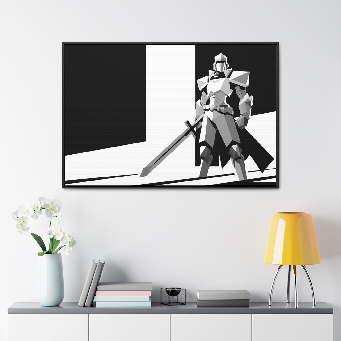 The Sentinel's Stand - Gallery Canvas Wraps, Horizontal Frame