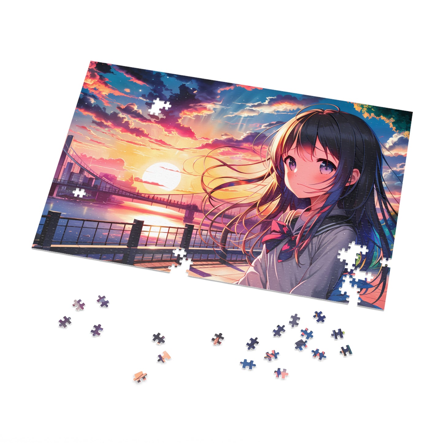 Echoes of the Setting Sun - Jigsaw Puzzle (30, 110, 252, 500,1000-Piece)