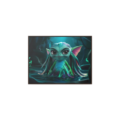 Guardian of the Enchanted Lagoon - Gallery Canvas Wraps, Horizontal Frame