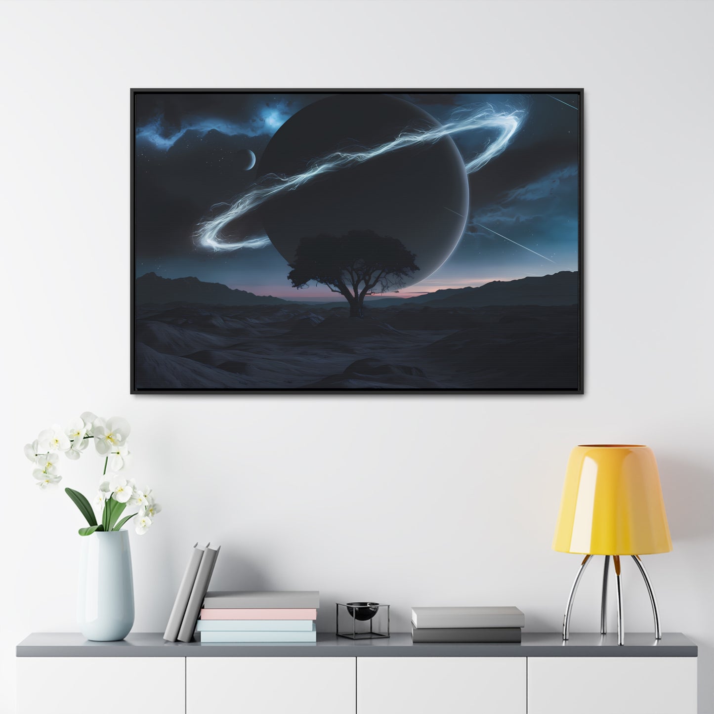 Eclipse of Eternity - Gallery Canvas Wraps, Horizontal Frame