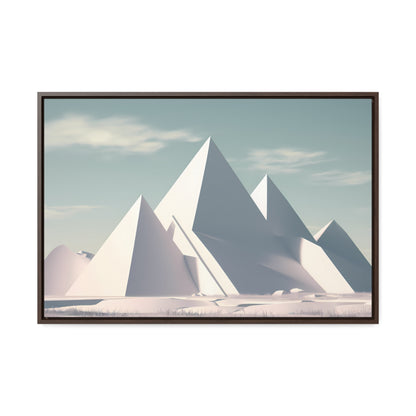 Monolith Peaks - Gallery Canvas Wraps, Horizontal Frame