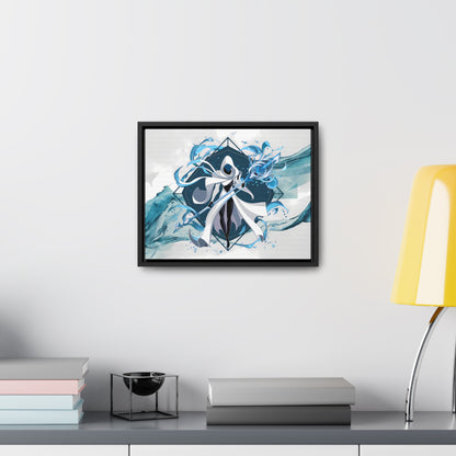 Ethereal Sentinel of the Tides - Gallery Canvas Wraps, Horizontal Frame