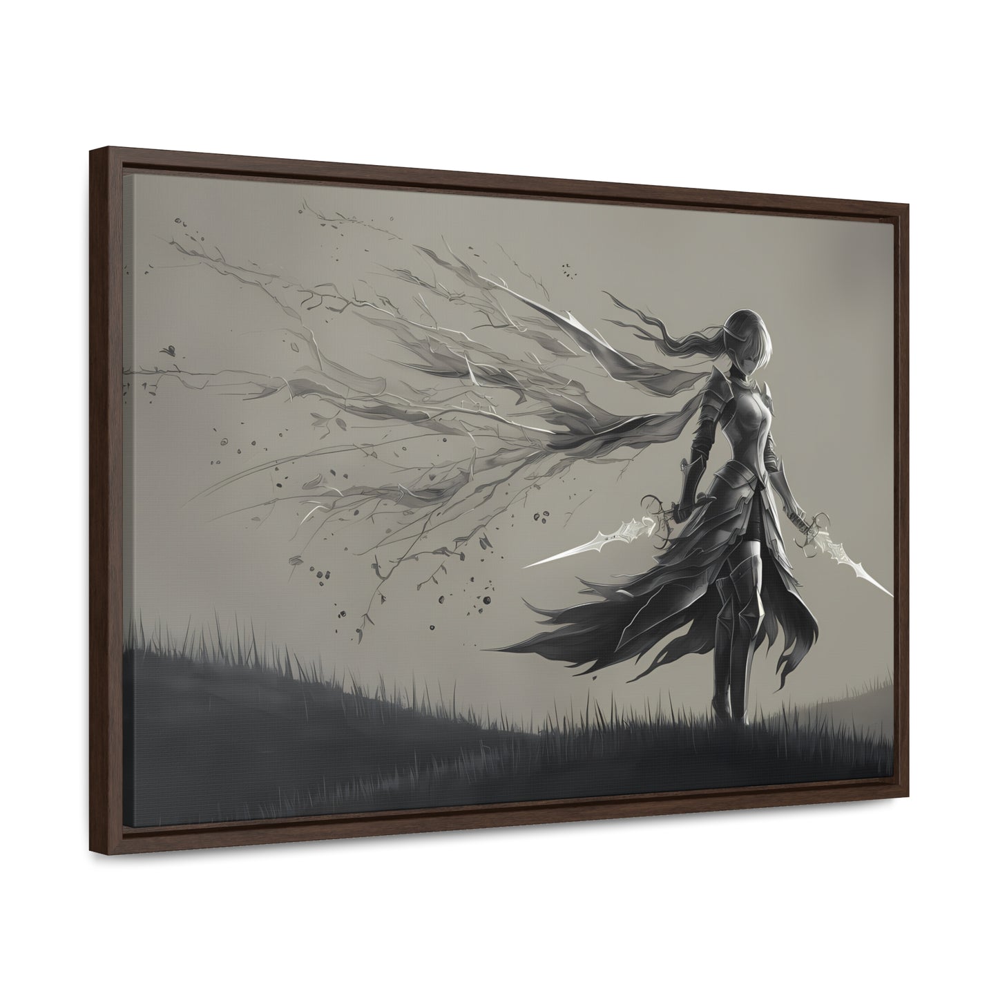 Blade of the Abyss - Gallery Canvas Wraps, Horizontal Frame