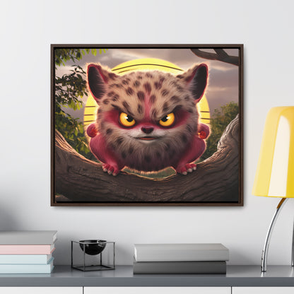 Guardian of the Sunset Forest - Gallery Canvas Wraps, Horizontal Frame