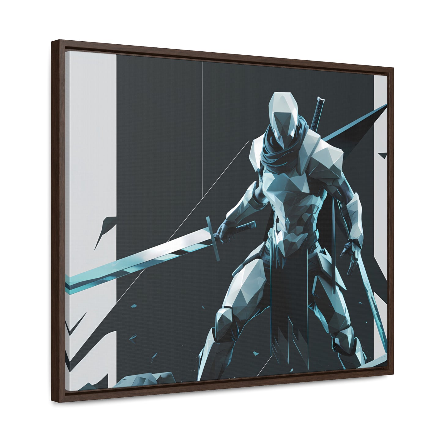 Blade of the Shattered Realm - Gallery Canvas Wraps, Horizontal Frame