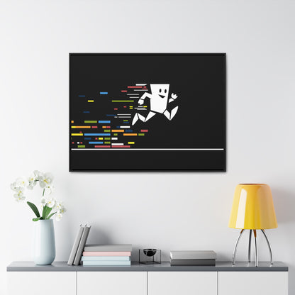 Data Sprint - Gallery Canvas Wraps, Horizontal Frame