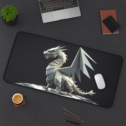 The Silver Guardian - Desk Mat