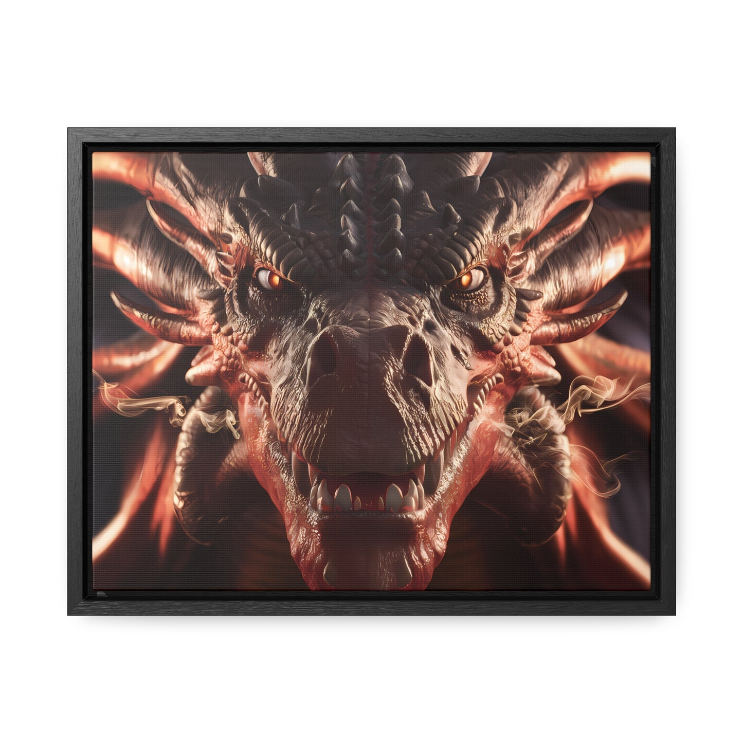 Wrath of the Inferno Dragon - Gallery Canvas Wraps, Horizontal Frame