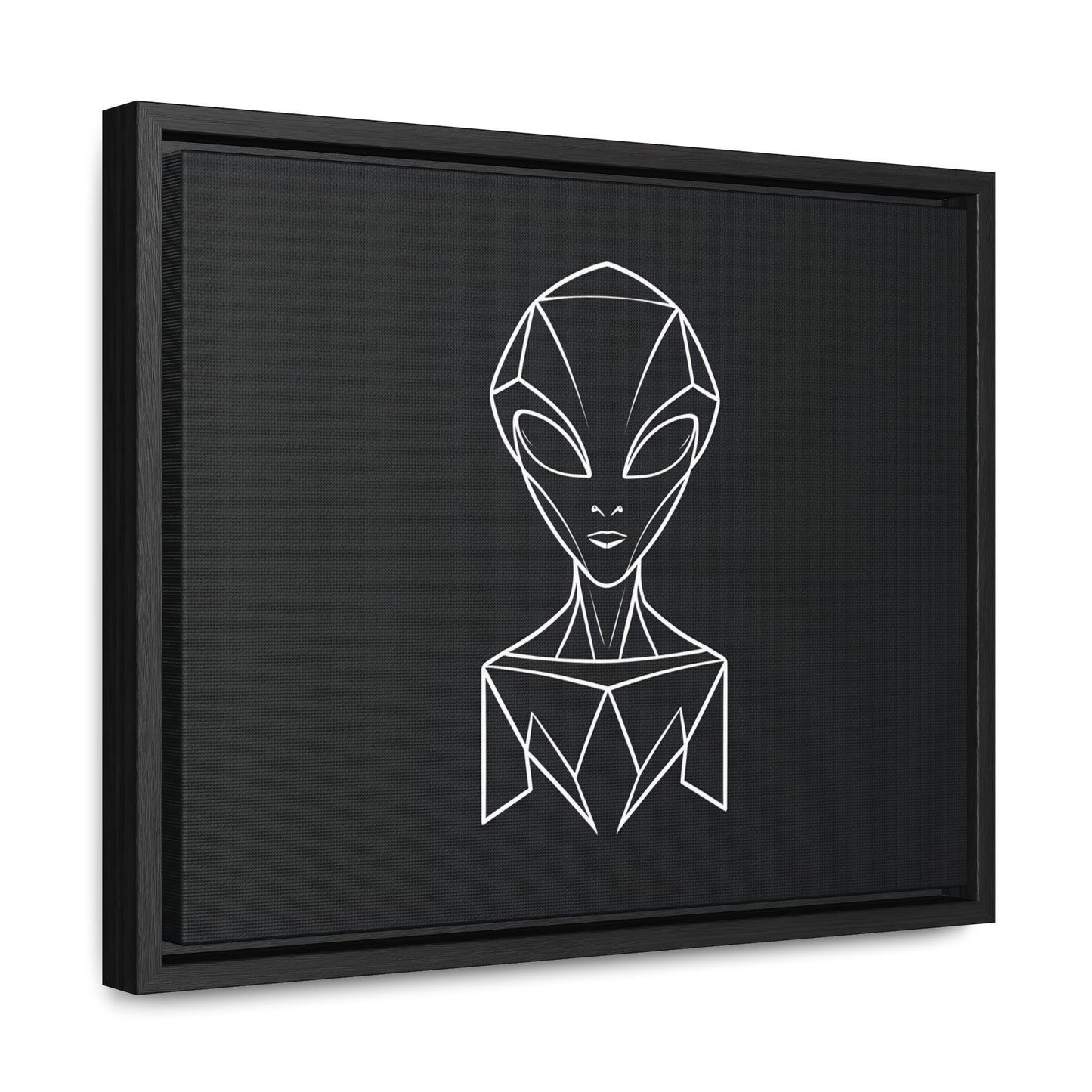 Alien Geometry - Gallery Canvas Wraps, Horizontal Frame