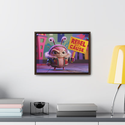 Rebel with a Cause - Gallery Canvas Wraps, Horizontal Frame