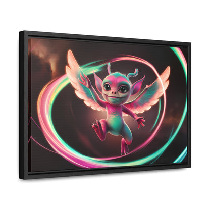 Wings of Radiant Joy - Gallery Canvas Wraps, Horizontal Frame