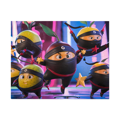 Fruity Ninja Warriors - Jigsaw Puzzle (30, 110, 252, 500,1000-Piece)