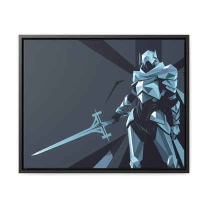 Knight of the Shattered Realm - Gallery Canvas Wraps, Horizontal Frame