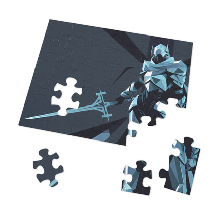 Knight of the Frozen Shadow - Jigsaw Puzzle (30, 110, 252, 500,1000-Piece)