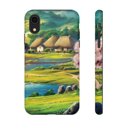 Idyllic Anime Village - Smartphone Tough Cases