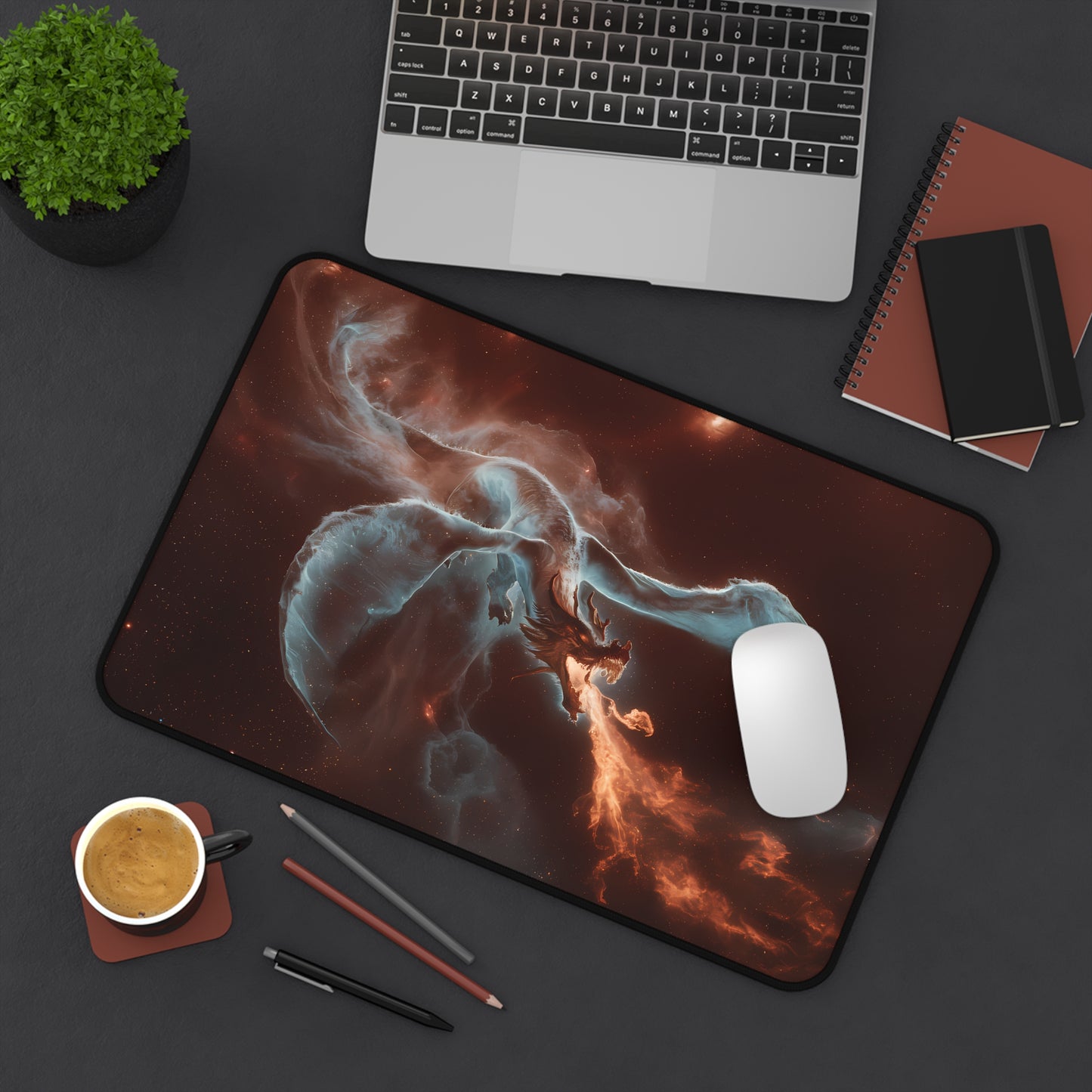 Space Dragon - Desk Mat