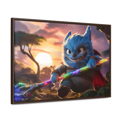 Guardian of the Enchanted Forest - Gallery Canvas Wraps, Horizontal Frame