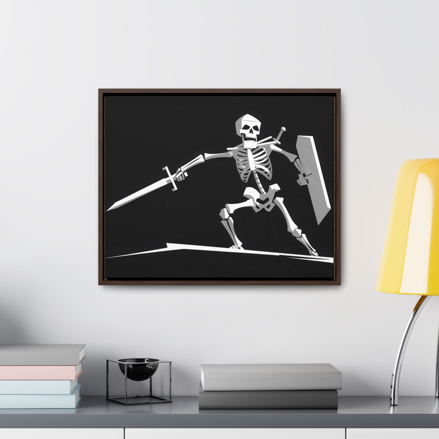 The Undead Sentinel - Gallery Canvas Wraps, Horizontal Frame