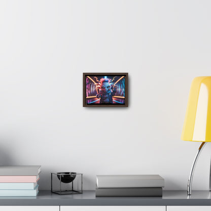 "Neon Spark" - Gallery Canvas Wraps, Horizontal Frame