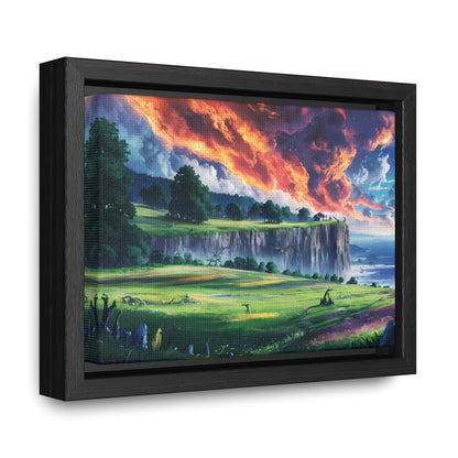 Edge of the Burning Sky - Gallery Canvas Wraps, Horizontal Frame