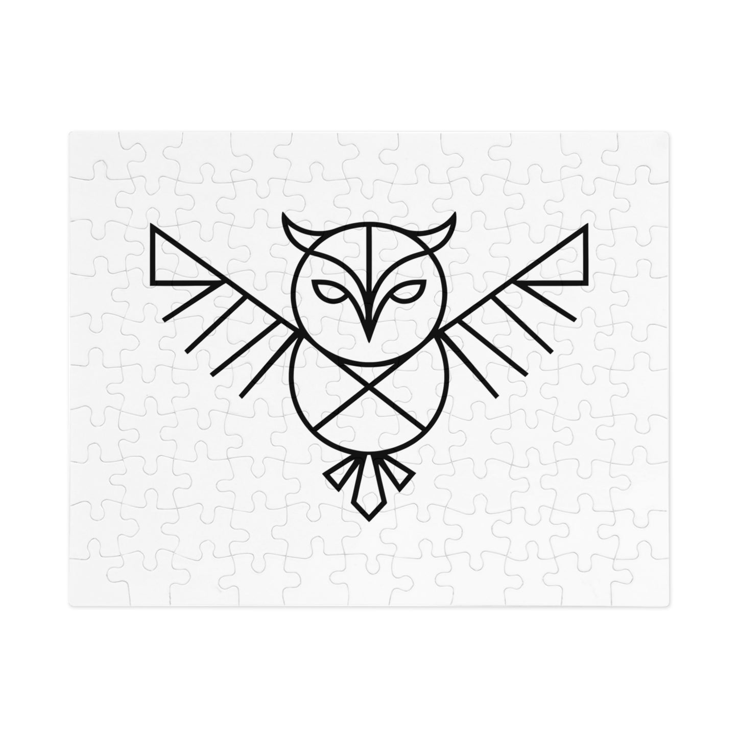 Geometric Owl - Jigsaw Puzzle (30, 110, 252, 500,1000-Piece)