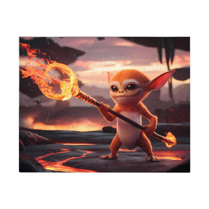 Guardian of the Fiery Realm - Jigsaw Puzzle (30, 110, 252, 500,1000-Piece)