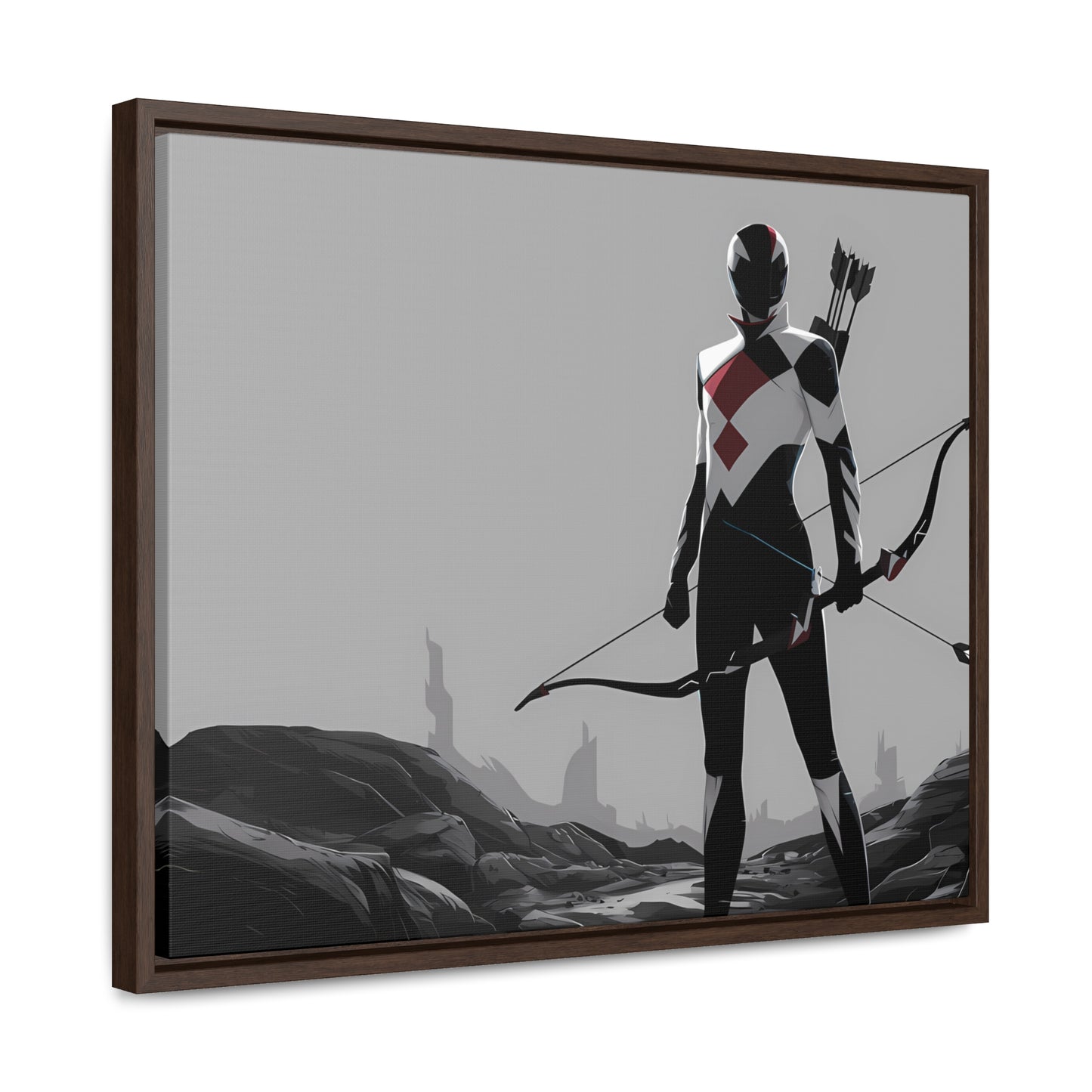 Silent Marksman - Gallery Canvas Wraps, Horizontal Frame