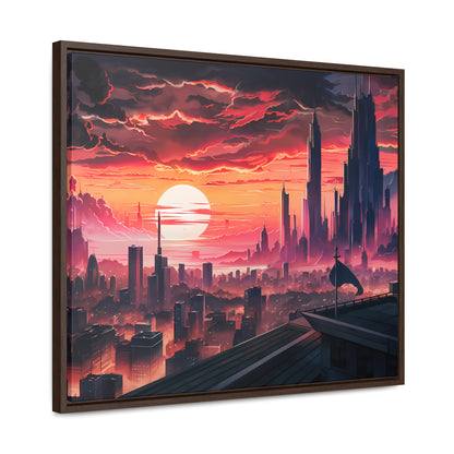 City of the Last Dawn - Gallery Canvas Wraps, Horizontal Frame