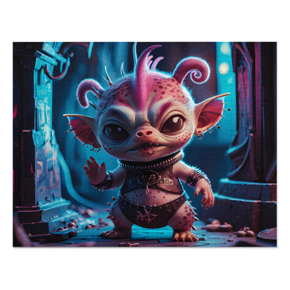 Punk Goblin Street Encounter - Jigsaw Puzzle (30, 110, 252, 500,1000-Piece)