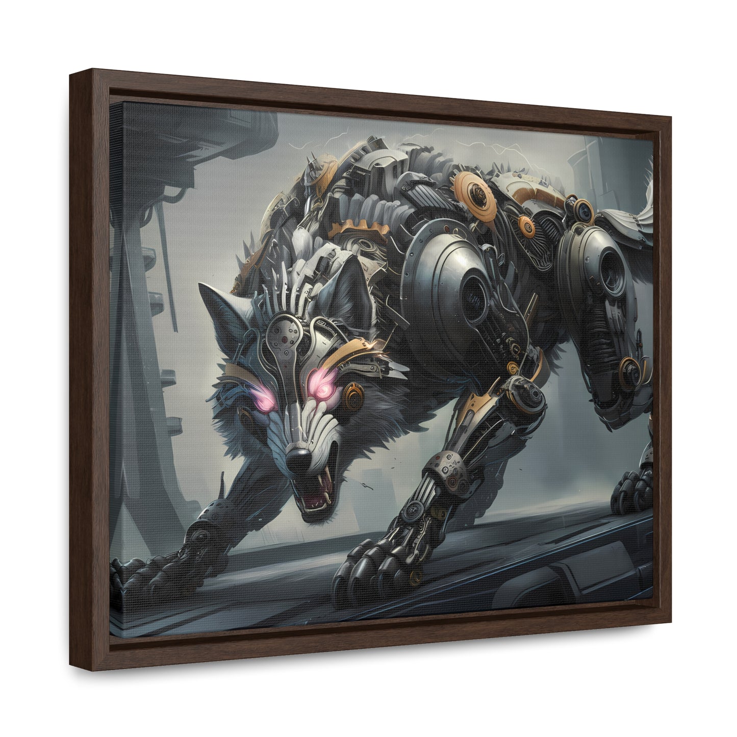 Cybernetic Alpha - Gallery Canvas Wraps, Horizontal Frame