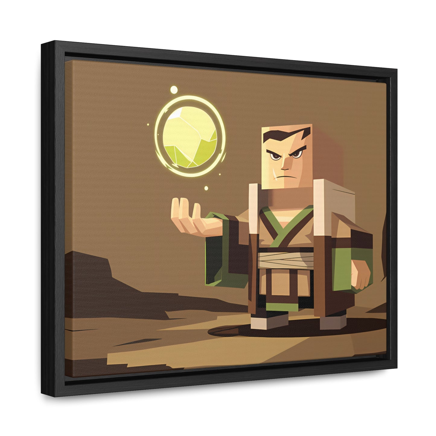 The Mage's Resolve - Gallery Canvas Wraps, Horizontal Frame