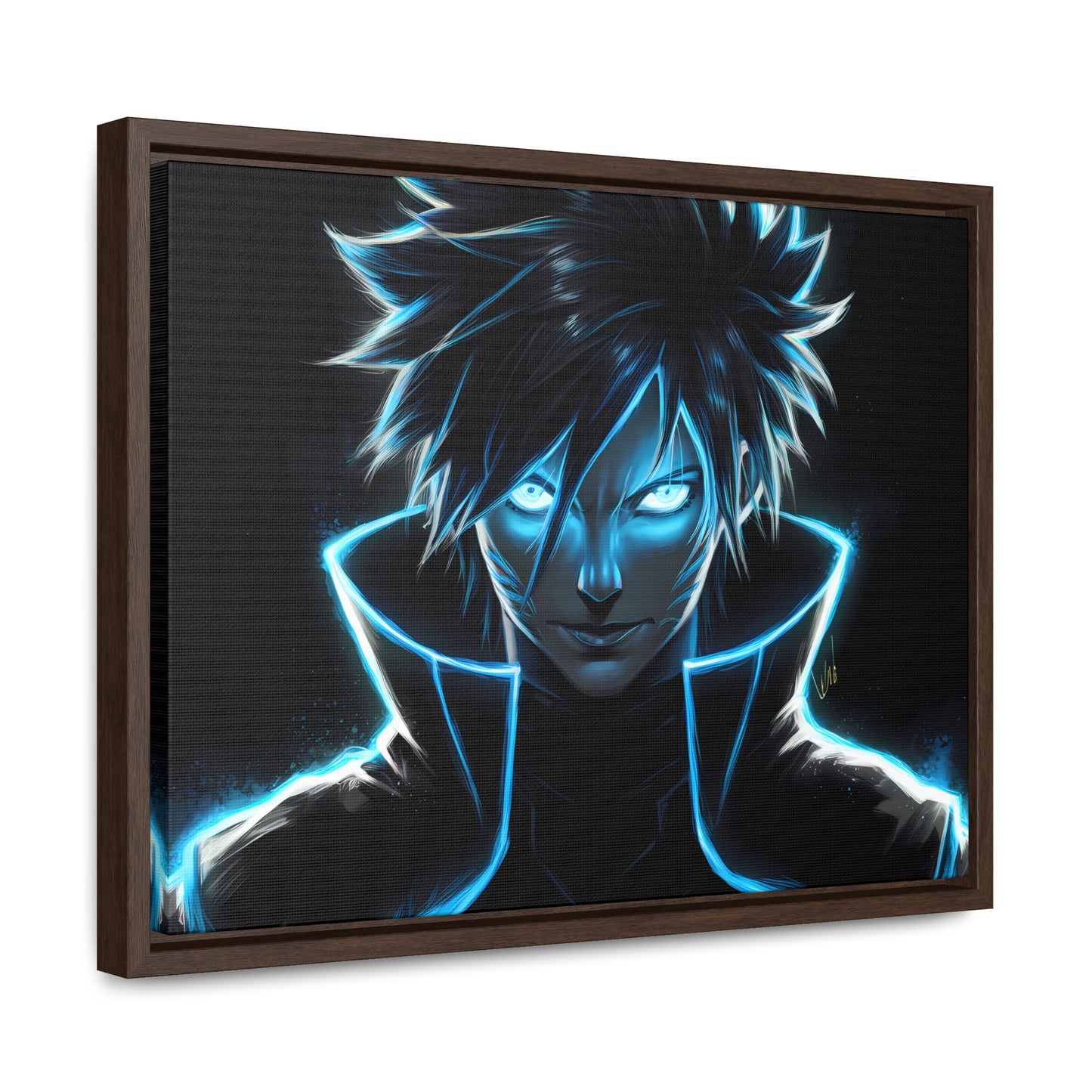 Eclipse of the Electric Soul - Gallery Canvas Wraps, Horizontal Frame