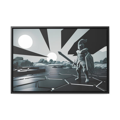 Guardian of the Twin Suns - Gallery Canvas Wraps, Horizontal Frame