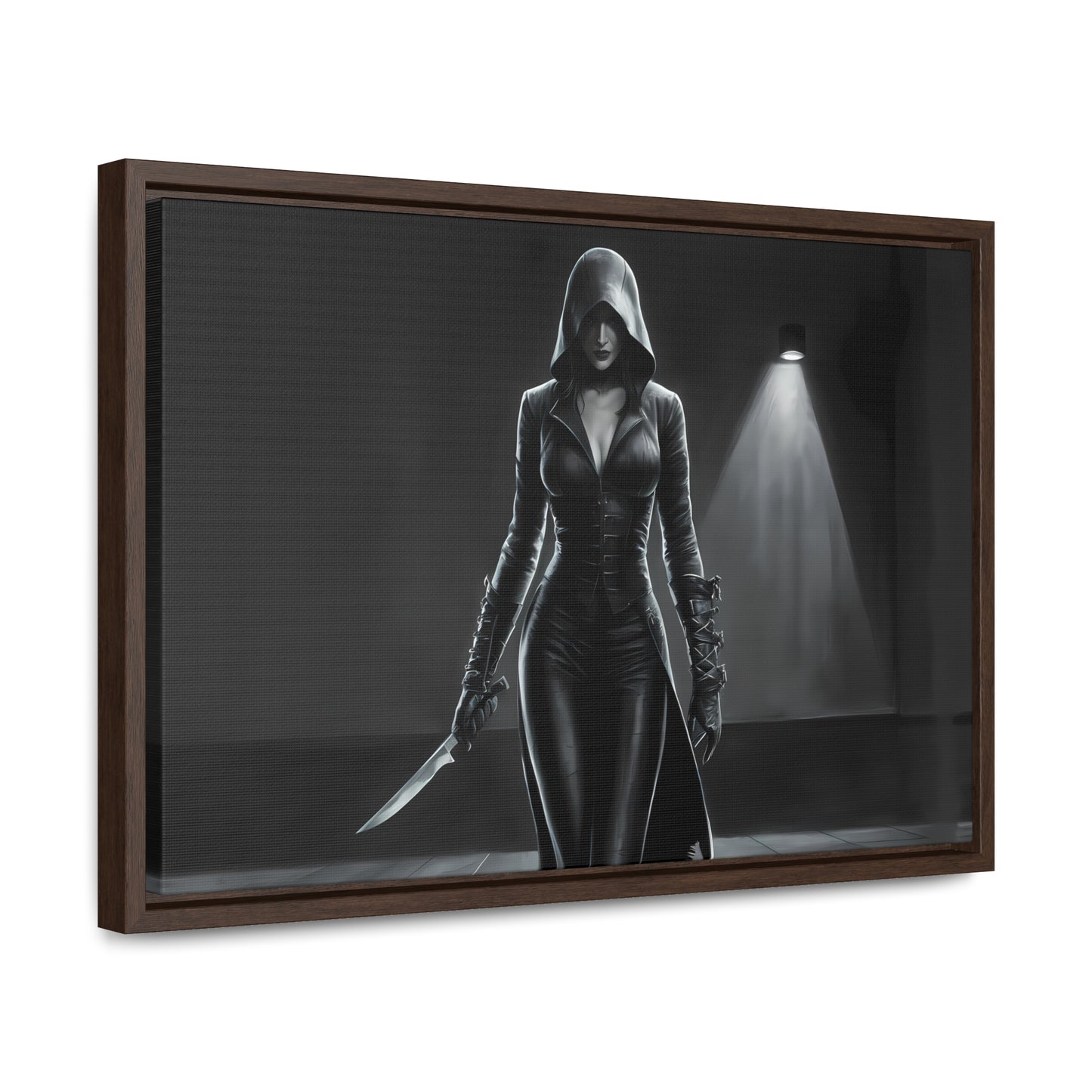 The Shadow's Blade - Gallery Canvas Wraps, Horizontal Frame