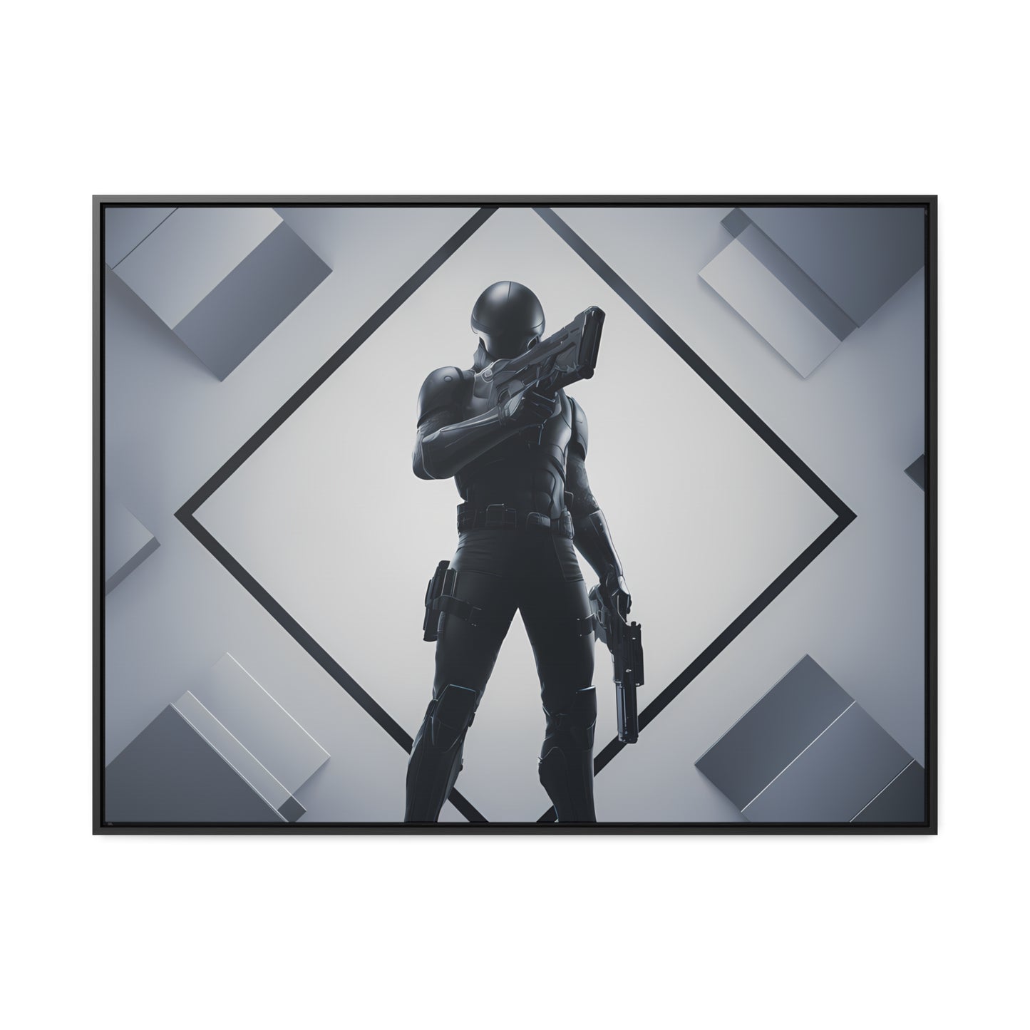 Shadow Enforcer - Gallery Canvas Wraps, Horizontal Frame