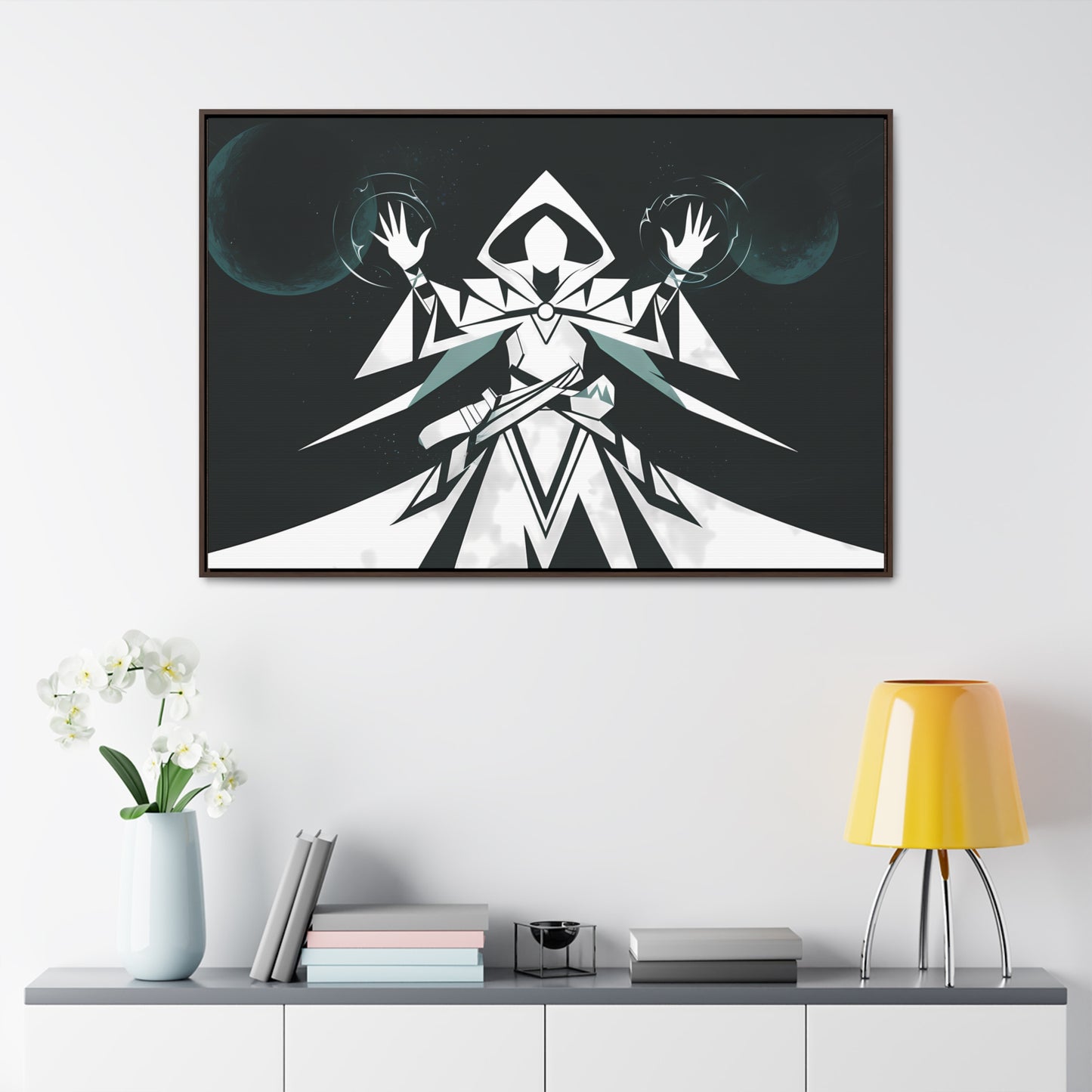 Eclipse Conjurer - Gallery Canvas Wraps, Horizontal Frame