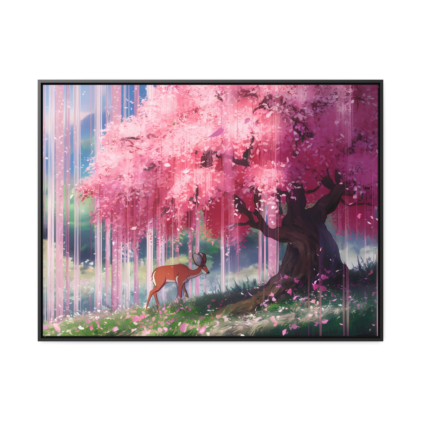 Beneath the Blossoming Canopy - Gallery Canvas Wraps, Horizontal Frame