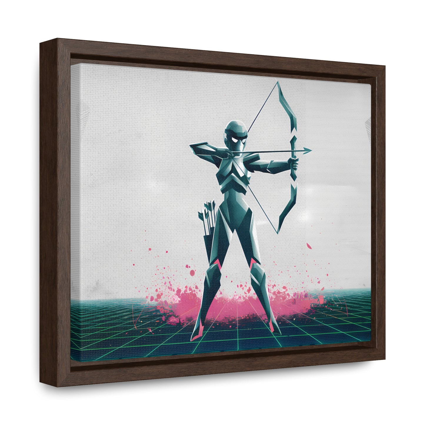 Digital Sentinel - Gallery Canvas Wraps, Horizontal Frame