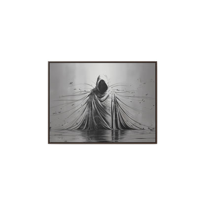 Ethereal Sentinel of the Abyss - Gallery Canvas Wraps, Horizontal Frame