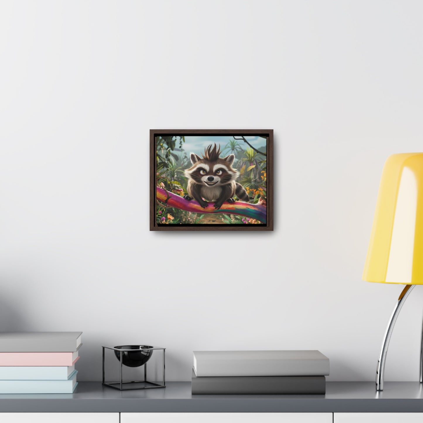 Jungle Mischief - Gallery Canvas Wraps, Horizontal Frame