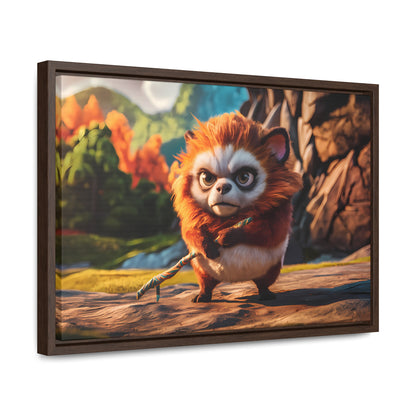 Guardian of the Enchanted Forest - Gallery Canvas Wraps, Horizontal Frame