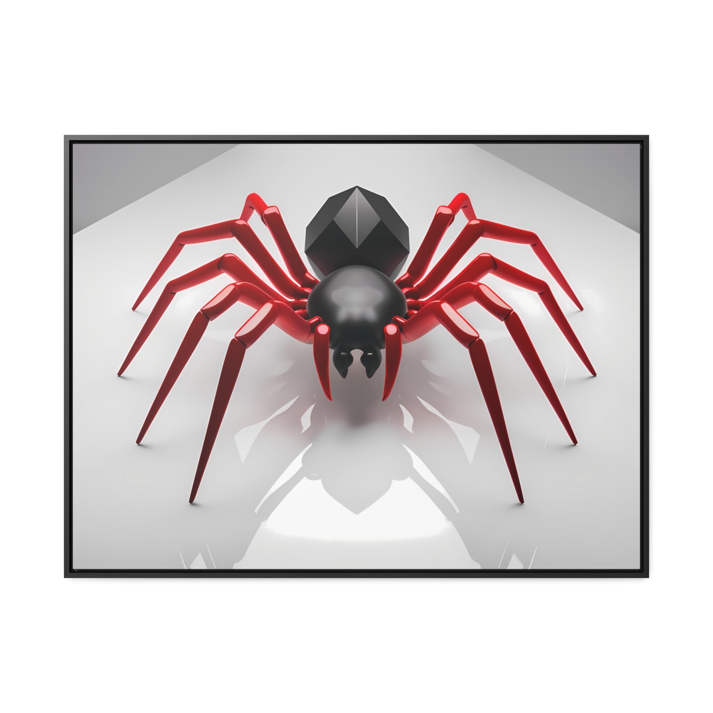 Crimson Arachnid - Gallery Canvas Wraps, Horizontal Frame