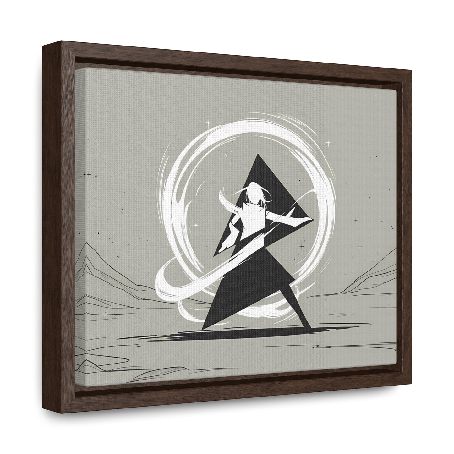 Ethereal Ascendance - Gallery Canvas Wraps, Horizontal Frame